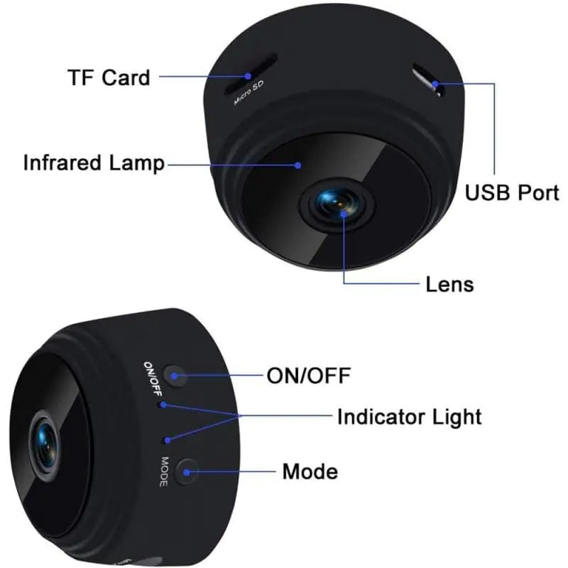 WiFi Mini Camera – Wireless Smart Security Cam